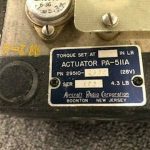 ACTUATOR P/N 24510-0500 REP TAG  # 11905 - Image 3