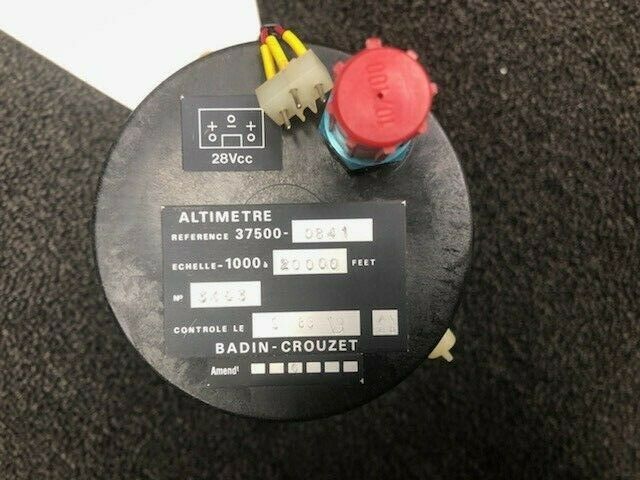Over 10 million line items available today.. - ALTIMETER AC-402 P/N 37500-0841 REPAIRED 01/13/99 8130-3 # 22707 ALTIMETER AC-402 P/N 37500-0841 REPAIRED 01/13/99 8130-3 # 22707 - Image 3