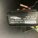 ASTRO TECH QUARTZ CHRONOMETER MODEL LC-6 P/N AT660100 SV TAG # 12320 - Image 3
