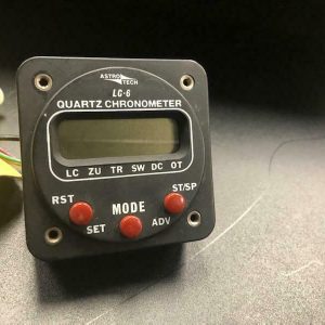 ASTRO TECH QUARTZ CHRONOMETER MODEL LC-6 P/N AT660100 SV TAG # 12320