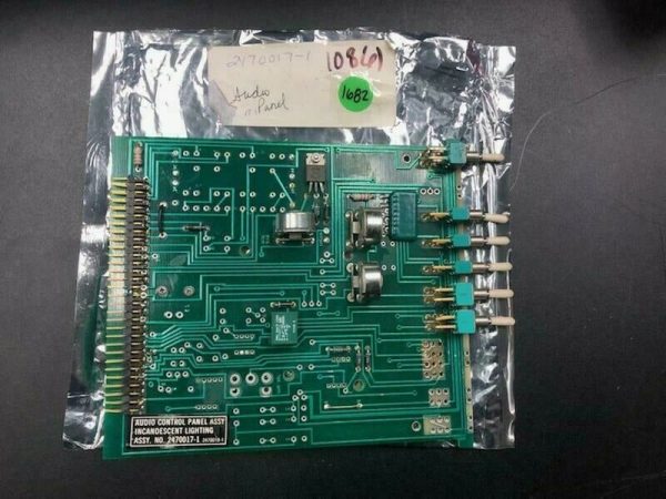 Over 10 million line items available today.. - AUDIO CONTROL PANEL ASSY P/N 2470017-1 # 10861