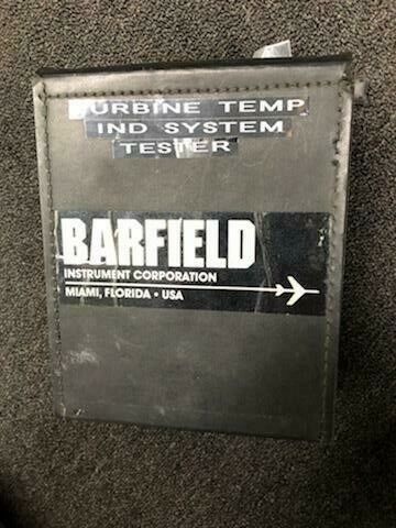 Over 10 million line items available today.. - BARFIELD INSTRUMENT / TURBINE TEMP IND SYSTEM TESTER PN 2312G # 12132 BARFIELD-INSTRUMENT-TURBINE-TEMP-IND-SYSTEM-TESTER-PN-2312G-12132-295221069732-2