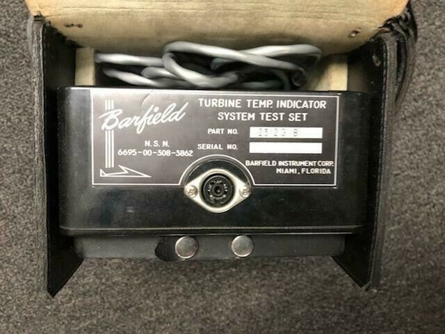 Over 10 million line items available today.. - BARFIELD INSTRUMENT / TURBINE TEMP IND SYSTEM TESTER PN 2312G # 12132 BARFIELD-INSTRUMENT-TURBINE-TEMP-IND-SYSTEM-TESTER-PN-2312G-12132-295221069732-4