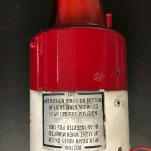 BEACON LIGHT P/N 30-0437-1 AC401  RP SV TAG  # 22713/12376