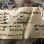 BELL HELICOPTER CONNECTOR PLUG P/N MS3108R14S-2S NE COND # 11407 (37) - Image 4