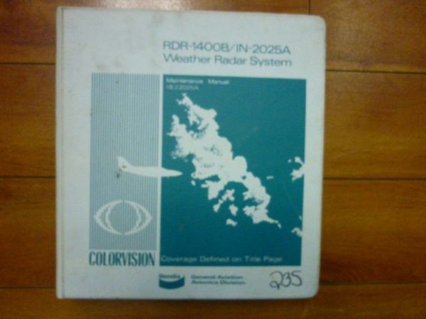 Over 10 million line items available today.. - BENDIX COLORVISION RDR-1400B/ IN-2025A WEATHER RADAR SYSTEM MANUAL