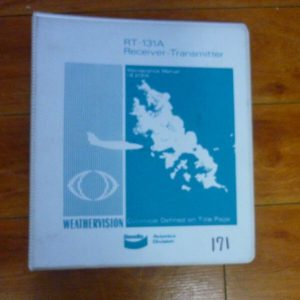 BENDIX RT-131A RECEIVER -TRANSMITTER MANUAL