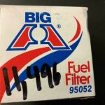 Over 10 million line items available today.. - BIG A FUEL FILTER P/N 95052 NS COND # 11496
