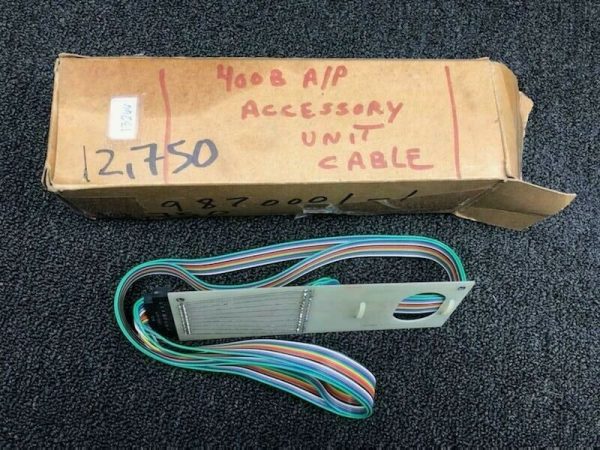 Over 10 million line items available today.. - CESSNA 400B A/P ACCESSORY UNIT CABLE TEST P/N 9870001-1 # 12750(2)