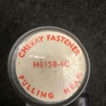 Over 10 million line items available today.. - CHERRY FASTENERS PULLING HEAD ASSY P/N H615B-4C USED # 10922