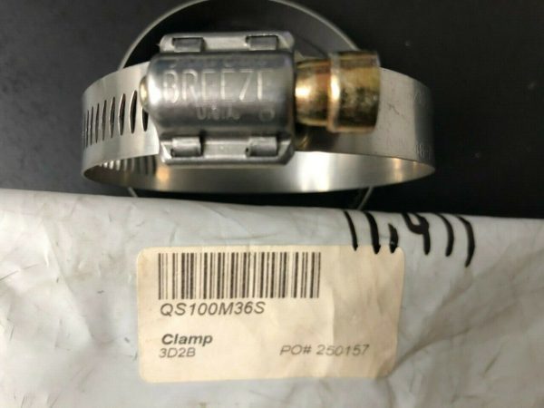 Over 10 million line items available today.. - CLAMP P/N QS100M36S NS COND # 11411 (5)