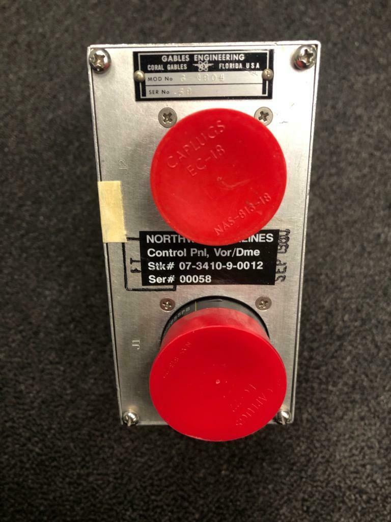 Over 10 million line items available today.. - CONTROL PANEL P/N 07-3410-9-0012 MODEL G4804 (AIRLINE TRACE) # 11612 CONTROL PANEL P/N 07-3410-9-0012 MODEL G4804 (AIRLINE TRACE) # 11612 - Image 3
