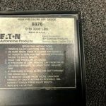 EATON  HIGH PRESSURE AIR GAUGE (3)  WITH METAL CASE USED   #  10943 - Image 7