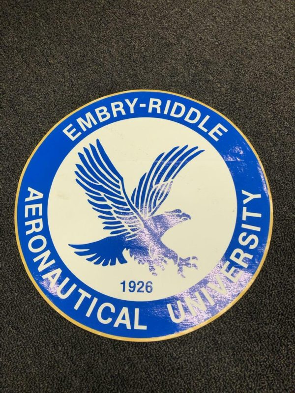 Over 10 million line items available today.. - EMBRY R-RIDDLE DECALS 12"X12" # 11169 (3)