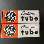 GE ELECTRONIC TUBE P/N 6AU8A ( LOT OF 2 UNITS)  NS COND # 12892 - Image 2