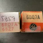 GE & SYLVANIA ELECTRONIC TUBE P/N 6BQ7A ( LOT OF 2 UNITS)  NS COND #13015-13037 - Image 3