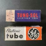 GE & TUNG-SOL ELECTRON TUBE P/N 12EZ6 (LOT OF 2 UNITS)  NS COND # 12967 - Image 2