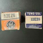 GE & TUNG-SOL ELECTRON TUBE P/N 12EZ6 (LOT OF 2 UNITS)  NS COND # 12967 - Image 3