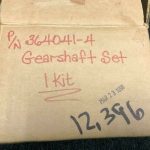Over 10 million line items available today.. - GEARSHAFT SET (KIT) P/N 364041-4 NE COND # 11645/12396/12438/10661/11668 (6)