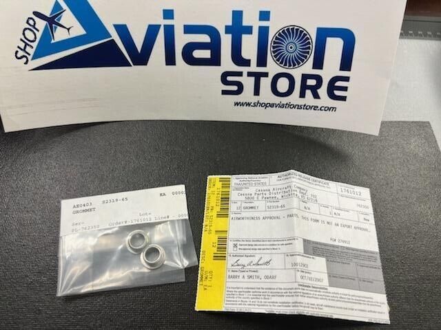 Over 10 million line items available today.. - GROMMET P/N S2319-65 ( NEW COND 8130-3) LOT OF 2 UNITS # 3062 GROMMET-PN-S2319-65-NEW-COND-8130-3-LOT-OF-2-UNITS-3062-295029687045