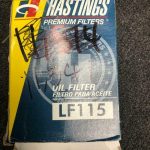 Over 10 million line items available today.. - HASTINGS OIL FILTER P/N LF115 NE # 11541 (2)