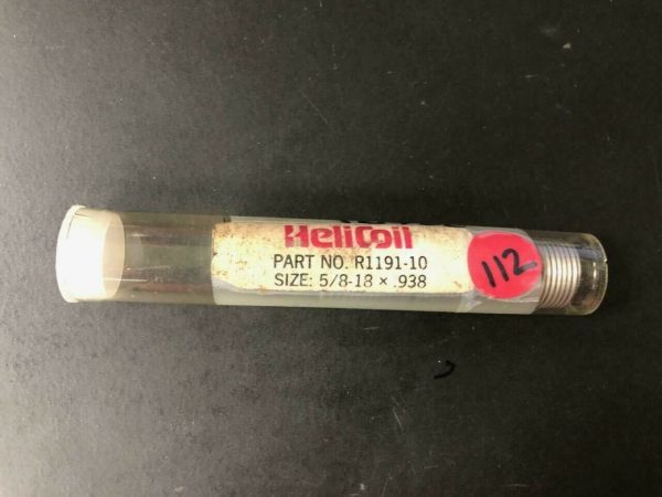 Over 10 million line items available today.. - HELICOIL P/N R1191-10 (5/8-18X.938) (LOT OF 4 UNITS) NS COND # 12722