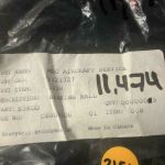Over 10 million line items available today.. - HONEYWELL BEARING BALL P/N S3KDD NE COND # 11474 (4)