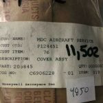 Over 10 million line items available today.. - HONEYWELL COVER ASSY P/N 205845 NE COND # 11502 (10)