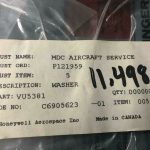 Over 10 million line items available today.. - HONEYWELL KLINGER WASHER P/N VU5381 NS COND # 11498 (23)