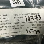 Over 10 million line items available today.. - HOSE ASSY EDC P/N AE6349E0135-044 NEW COND. (HONEYWELL) # 10773(5)