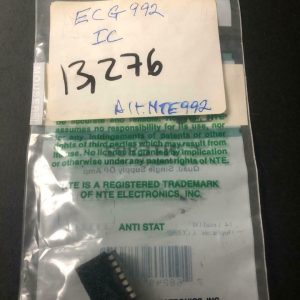 I.C. (ALT. NTE992) P/N ECG992 NE COND (IN ORIGINAL OEM PK) # 13276