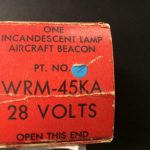 Over 10 million line items available today.. - INCANDESCENT LAMP AIRCRAFT BEACON P/N WRM-45KA 28V # 12377