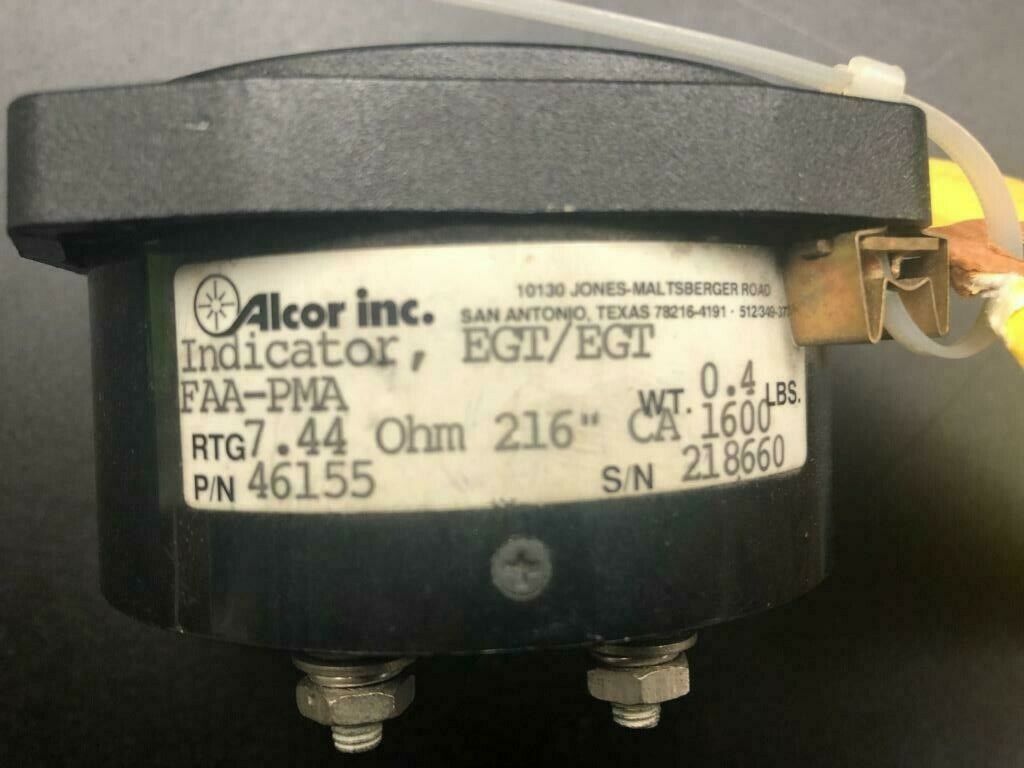 Over 10 million line items available today.. - INDICATOR EGT P/N 46155 SV TAG # 12272 INDICATOR EGT P/N 46155 SV TAG # 12272 - Image 3