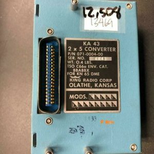 KING KA-43 2X5 CONVERTER P/N 071-0004-00 USED #  12508/9352 (5)