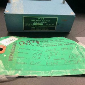 KING KA-58 DME HOLD ADAPTER P/N KPN 071-0016-00 REP TAG # 12476