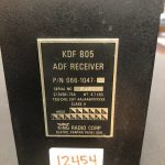 Over 10 million line items available today.. - KING KDF 805 RECEIVER ADF P/N 066-1047-01-R SV TAG # 12454