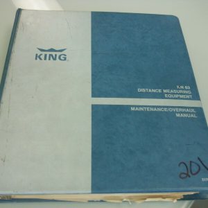 KING KN63 DISTANCE MEASURING EQUIPMENT MAINTENANCE MANUAL