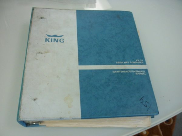 Over 10 million line items available today.. - KING KN74 AREA NAV COMPUTER MAINTENANCE/OVERHAUL MANUAL
