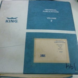 KING TECHNICAL PUBLICATIONS VOLUME 2 KN70 TO KNS 81  803