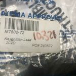 Over 10 million line items available today.. - KIT IGNITION LEAD P/N M7502-72 # 10328