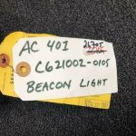 Over 10 million line items available today.. - LIGHT ASSY (BEACON LIGHT) P/N C621002-0105 OHC # 26705