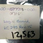 Over 10 million line items available today.. - LOGIC BOARD KC295 REV 1.5 P/N 200-01716-0001 (HONEYWELL) OHC W/TAG #12563