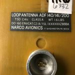 Over 10 million line items available today.. - NARCO ADF LOOP ANTENNA 140/141/200 # 11140