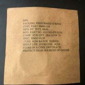 PACKING P/N S8990-524 NS COND # 11503 (50)