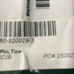 Over 10 million line items available today.. - PIN TOW P/N 60-820029-3 # 2472 (2)