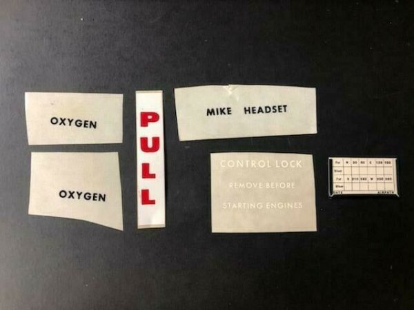 Over 10 million line items available today.. - PLACARD (LOT OF 6 ASSORTED) NE COND # 27292