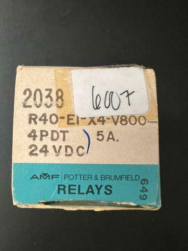 Over 10 million line items available today.. - POTTER & BRUMFIELD RELAYS P/N 2038 NS COND # 13168 POTTER-BRUMFIELD-RELAYS-PN-2038-NS-COND-13168-294801534743-5