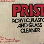 Over 10 million line items available today.. - Prist Acrylic, Plastic and Glass Cleaner 13oz Spray - 1 Can - PGC13 # 11077