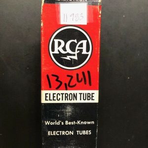- Shop RCA ELECTRON TUBE P/N R-CC 16A NS COND # 13241
