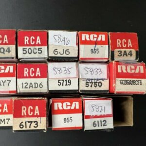 - Shop RCA ELECTRONIC TUBES ( LOT 2 ASSOCIATED) NS COND 14 UNITS IN LOT